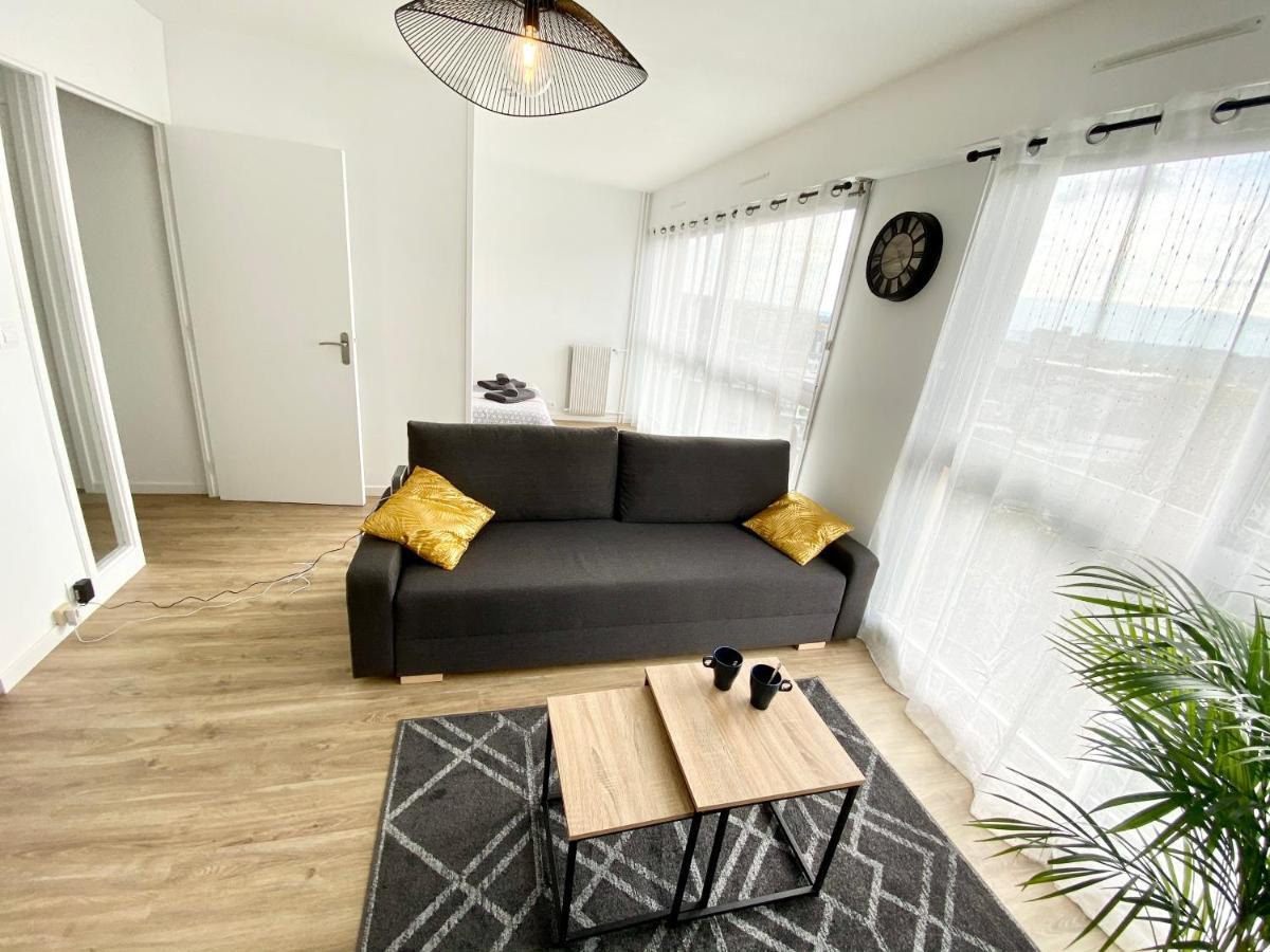 Appartement L'Industriel Chic, 2 Pieces Avec Vu Imprenable Sur Rouen Extérieur photo